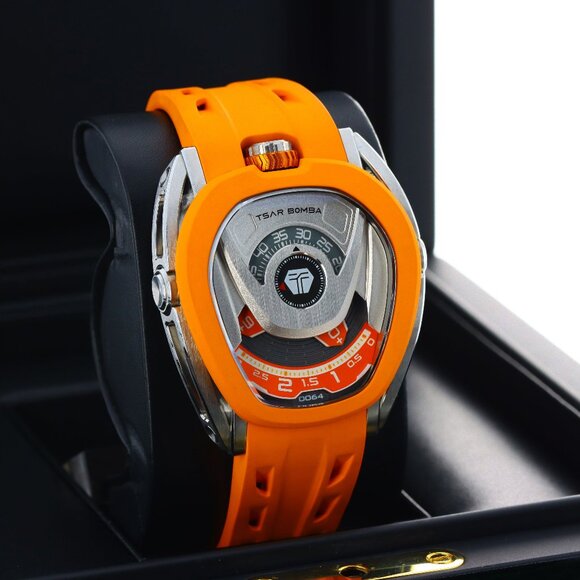 Tsar Bomba ’Inferno’ Reactor Series Automatic, Orange/Steel Dial - Picture 3 of 11